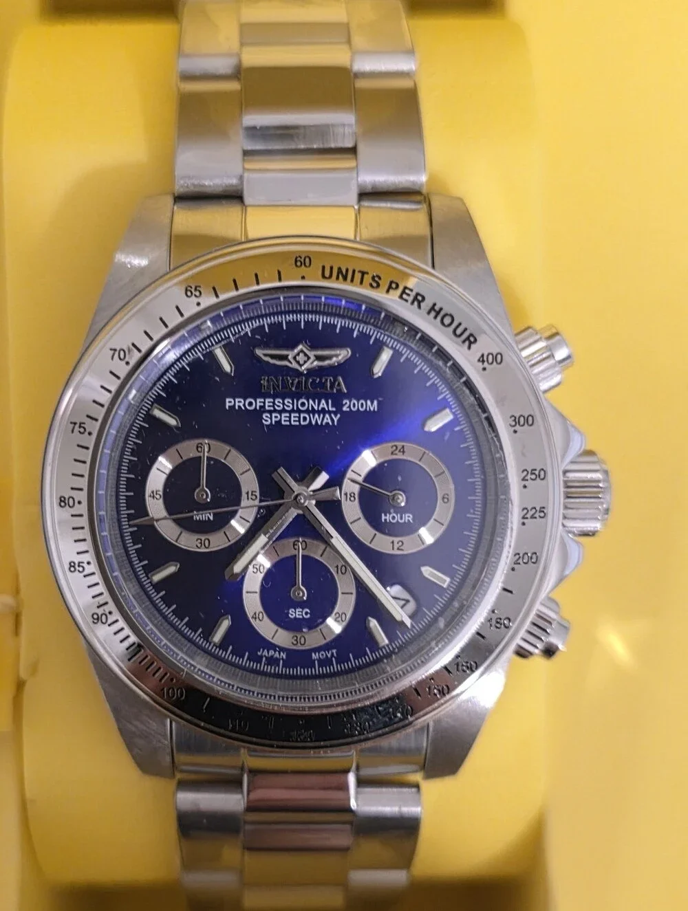 447. Invicta Speedway Torvane Men's Watch - 39.5mm, Steel (14382)